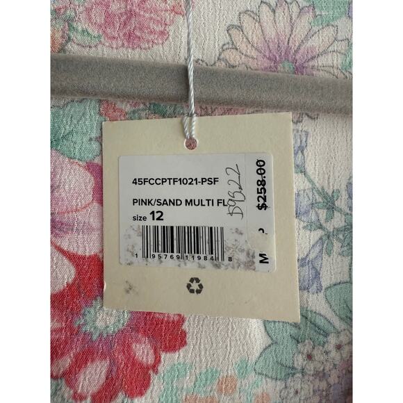 Favorite Daughter Barely Holding It Together Floral Long Sleeve Dress sz12 NWT - Picture 5 of 8